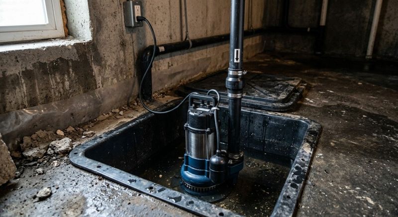 Basement Drainage Installation in Birmingham, AL