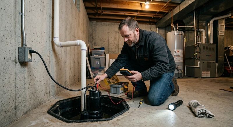 Basement Sump Pump Service in Huntsville, AL