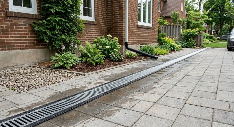 Channel Drain Installation in Tuscaloosa, AL