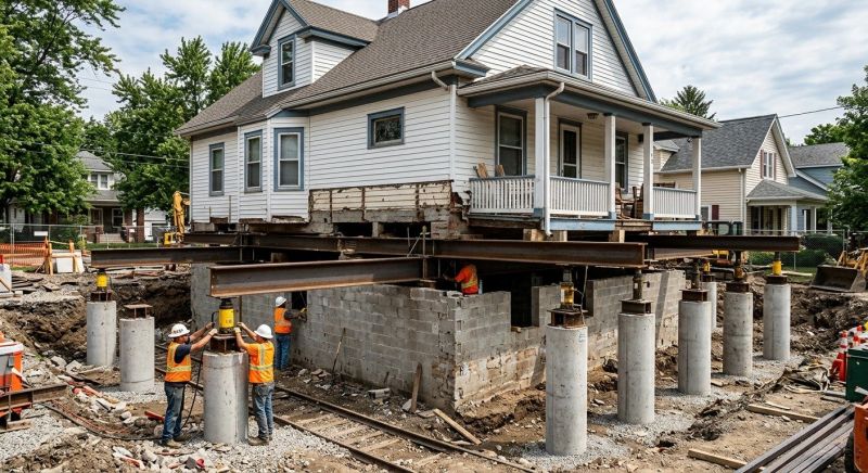 Foundation Raising in Columbus, OH