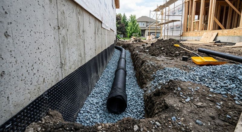 Perimeter Drain Construction in Birmingham, AL