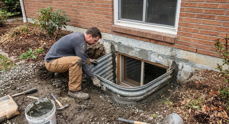 Window Wells Repair in Olathe, KS