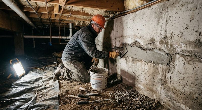 Basement Crack Repair in Sarasota, FL