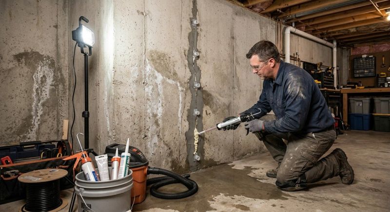 Basement Seepage Repair in Columbus, OH