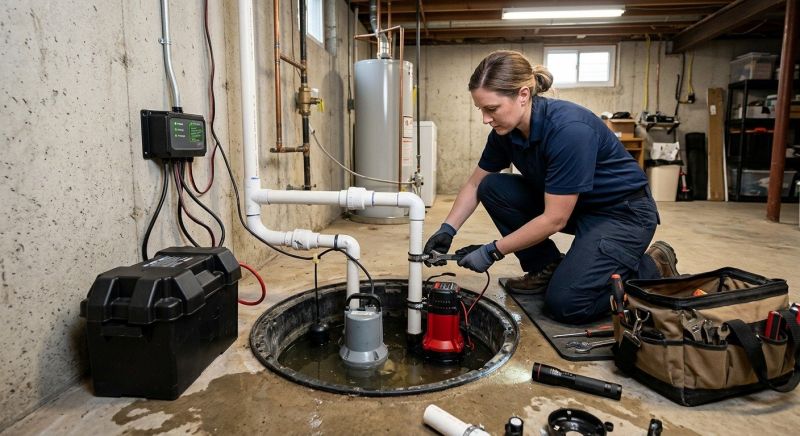 Basement Sump Pump Service in Dothan, AL