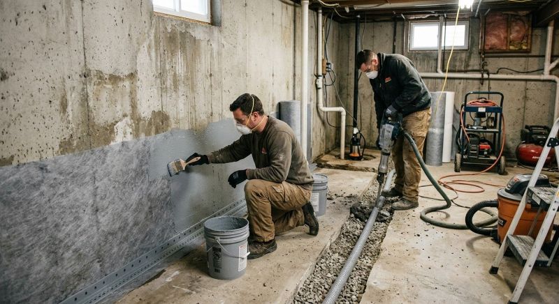 Basement Water Prevention in Columbus, OH