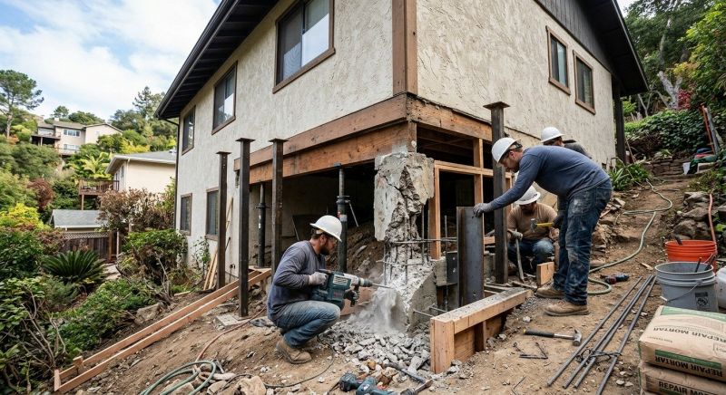Concrete Foundation Repair in Tampa, FL