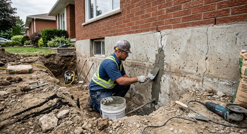 Concrete Foundation Repair in Columbus, OH