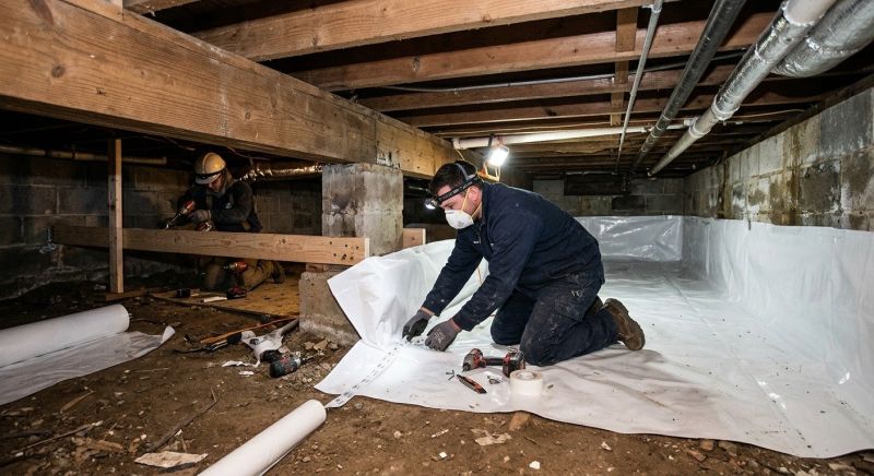 Crawl Space Leveling in Sarasota, FL