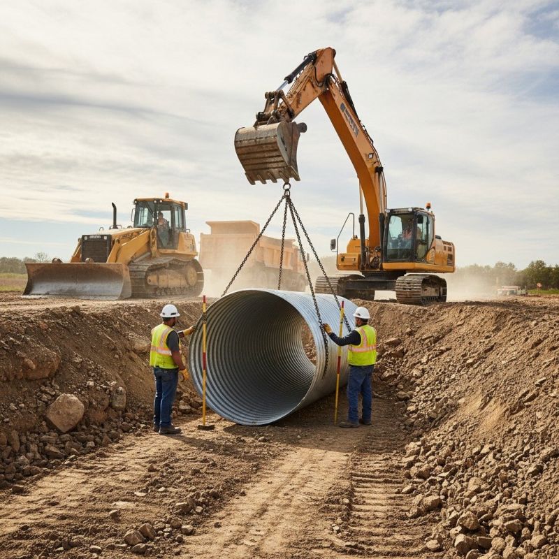 Culvert Installation in Tuscaloosa, AL