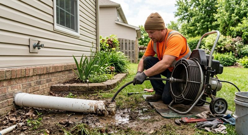 Drain Line Installation in Birmingham, AL