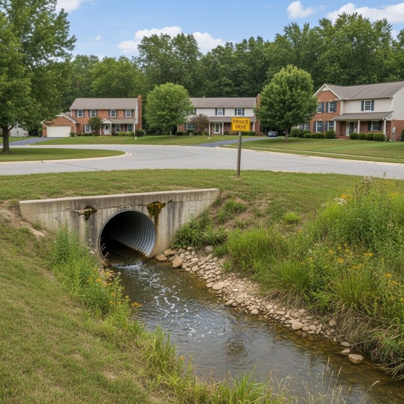 Drainage Culvert Installation in Tuscaloosa, AL