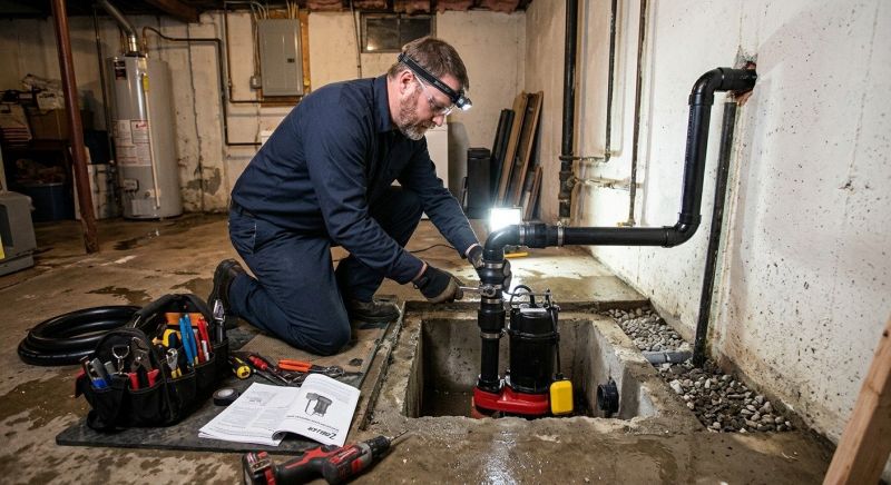 Ejector Pump Installation in Warwick, RI