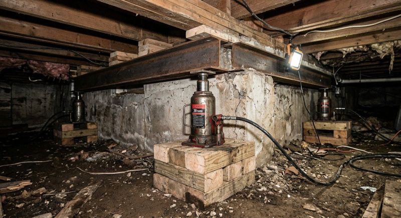 Foundation Jacking in Tampa, FL
