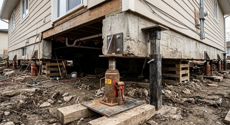 Foundation Lifting in Columbus, OH