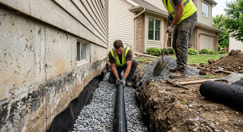 French Drain Service in Tuscaloosa, AL
