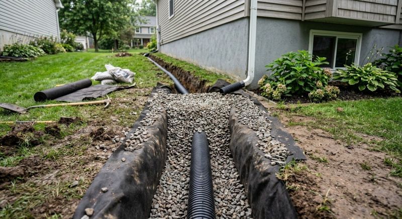 French Drain Service in Tuscaloosa, AL