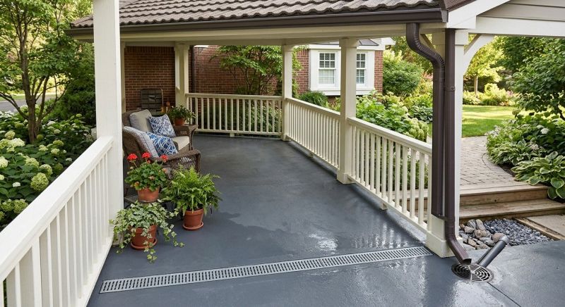 Hillside Drainage Installation in Tuscaloosa, AL