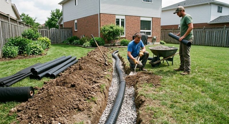 Porch Drainage Installation in Birmingham, AL