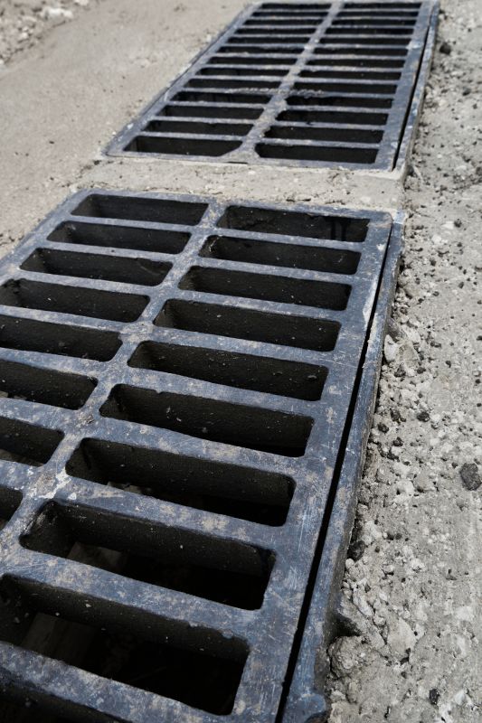 Sidewalk Drainage Installation in Birmingham, AL