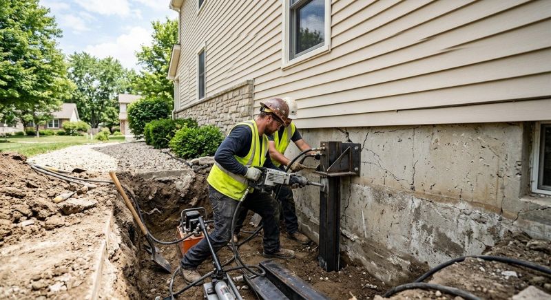 Structural Foundation Repair in Columbus, OH