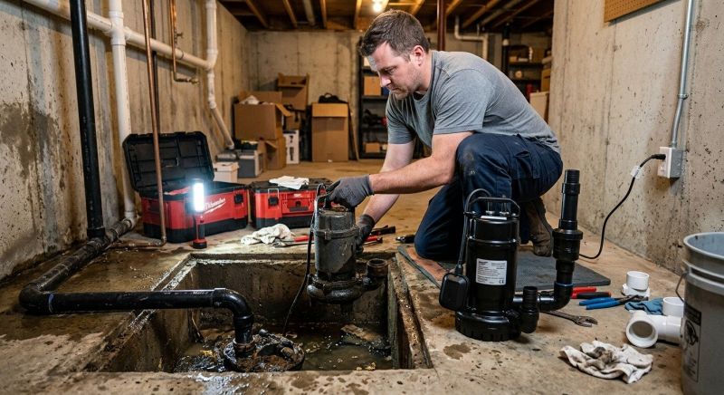 Sump Pump Installation in Mobile, AL