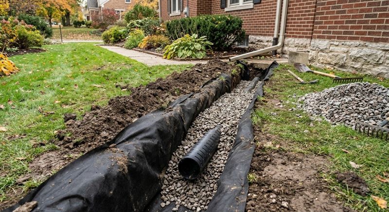 Trench Drain Installation in Birmingham, AL