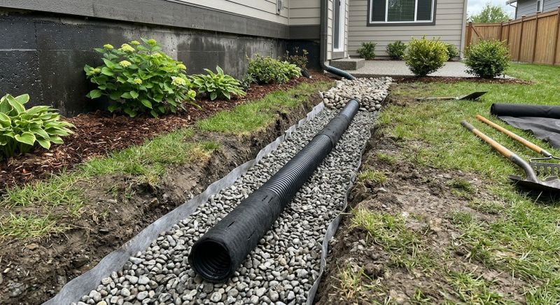 Trench Drain Installation in Tuscaloosa, AL