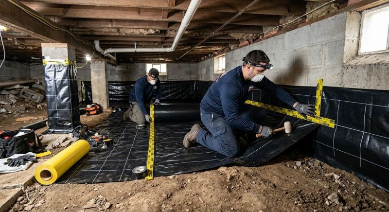 Vapor Barrier Installation in Montgomery, AL