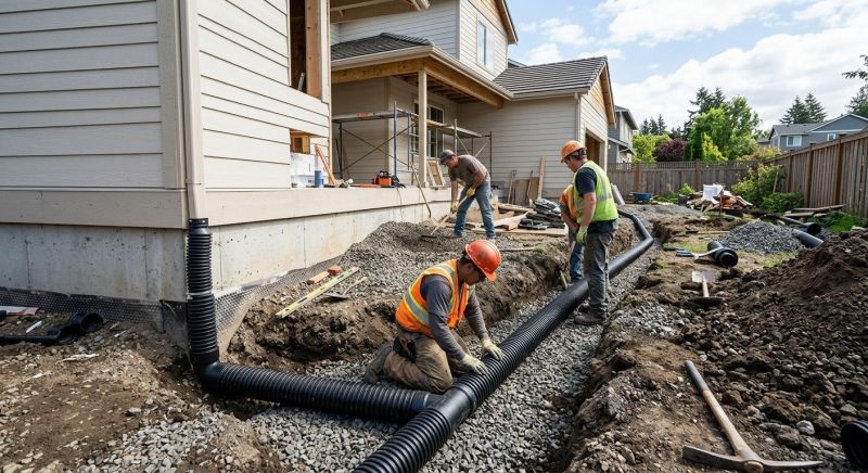 Water Drainage Installation in Tuscaloosa, AL