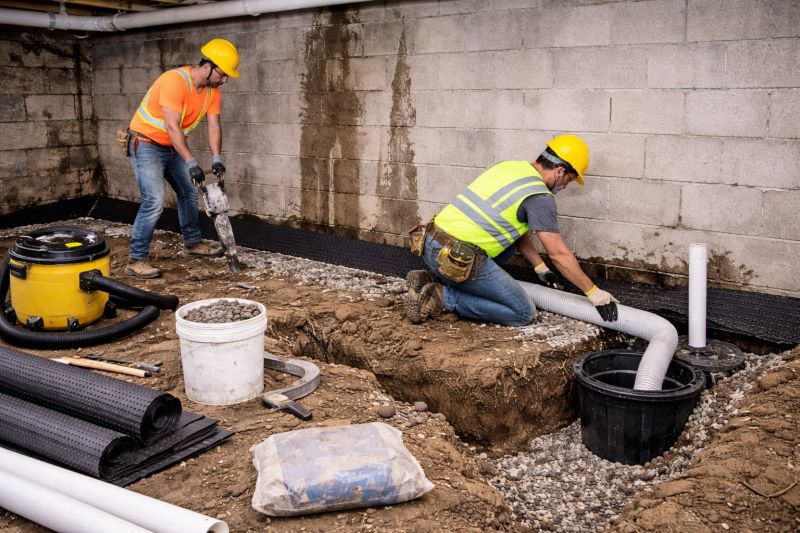 Wet Basement Repair in Montgomery, AL