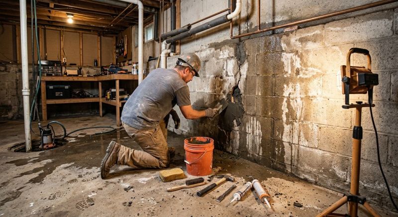 Wet Basement Repair in Montgomery, AL