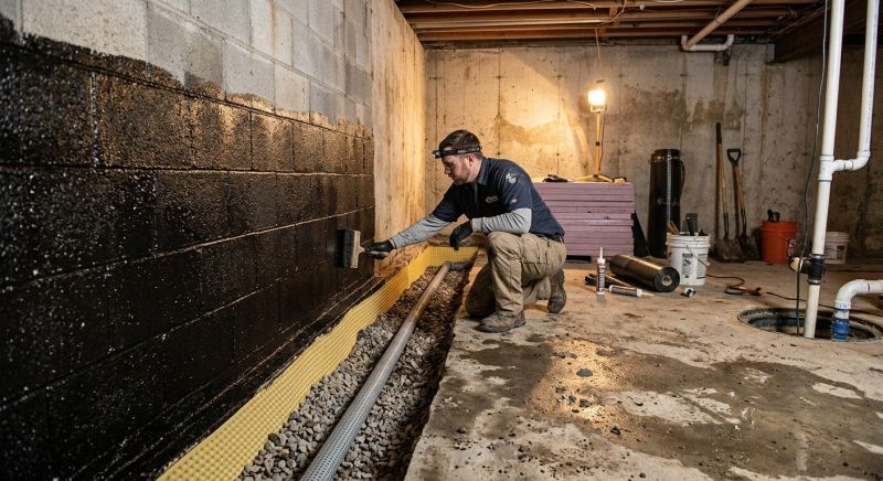 Wet Basement Solutions in Montgomery, AL