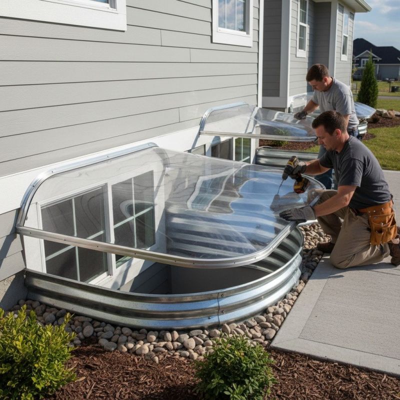 Window Well Cover Installation in Overland Park, KS