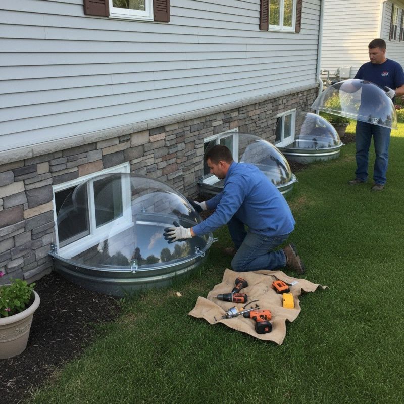 Window Well Cover Installation in Conroe, TX