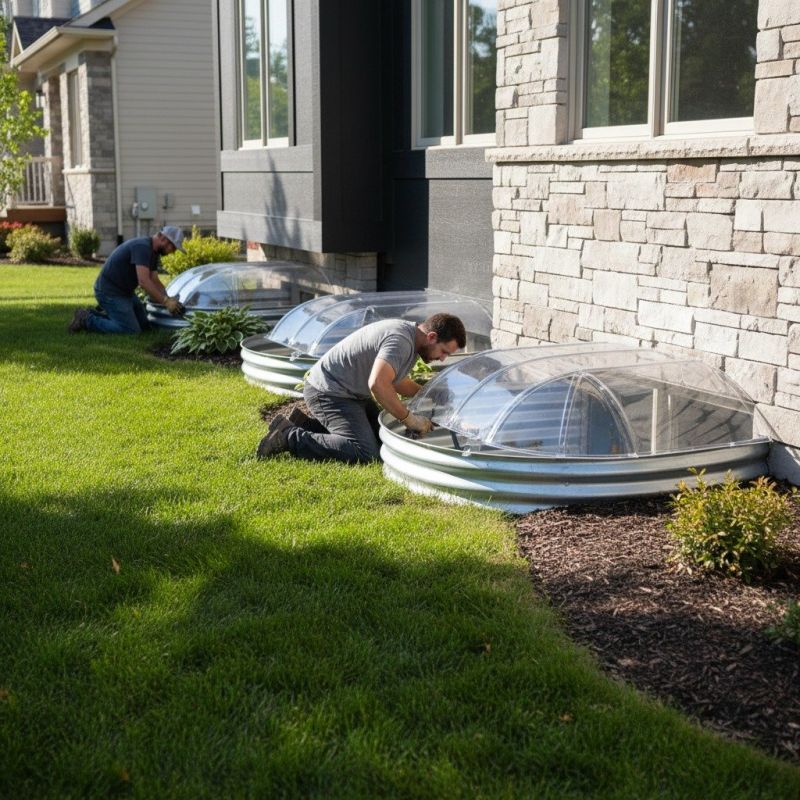 Window Well Cover Installation in Alpharetta, GA
