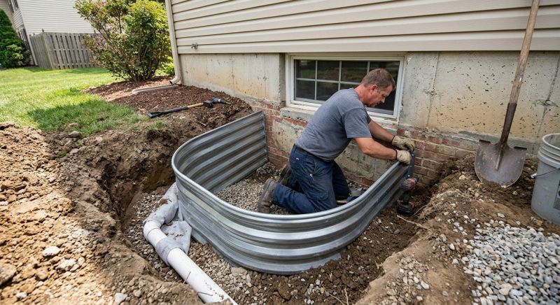 Window Well Installation in Alpharetta, GA