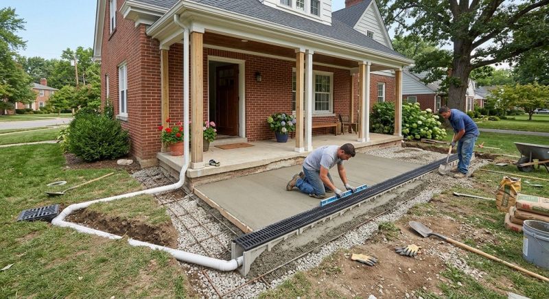 Yard Drain Installation in Birmingham, AL