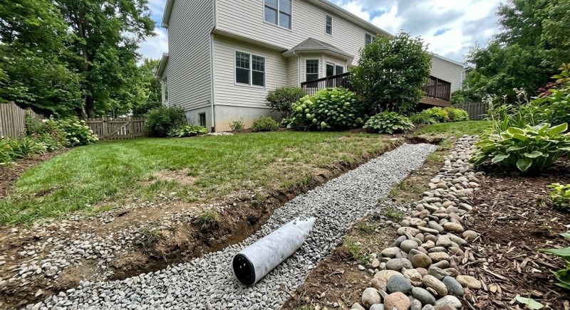 Yard Drainage Installation in Tuscaloosa, AL
